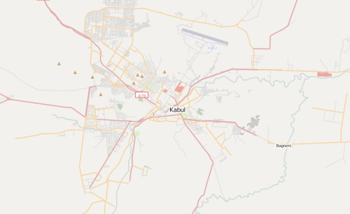 Open Street Map - Kabul